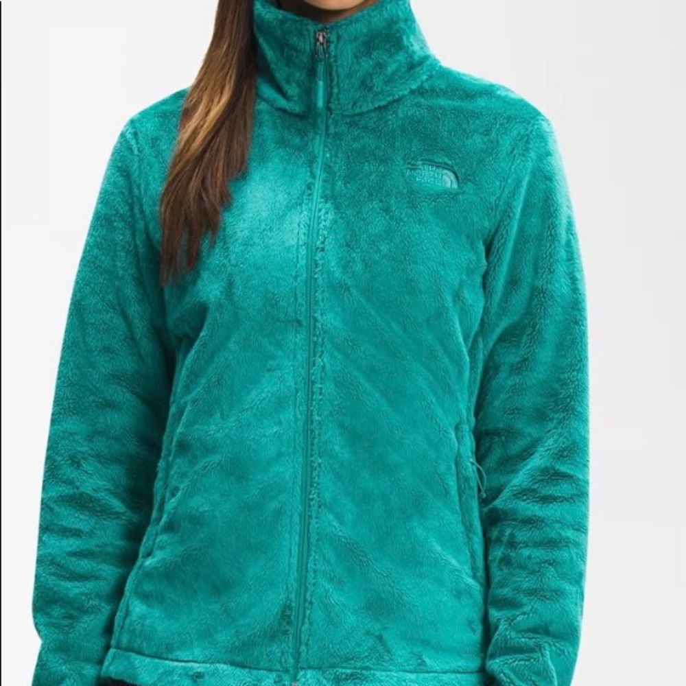 Porcelain green North Face Osito jacket